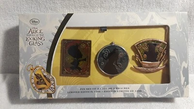 Alice Through the Looking Glass Pin Set - Image 1 of 4