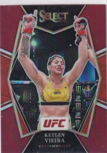 Panini UFC Select 2022 Nr. 176 Ketlen Vieira Maroon Prizm 41/125 - Bild 1 von 2