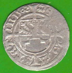 Coin Silver Schilling Pommern Schilling 1502 Stettin Almost Vf Pretty nswleipzig - Picture 1 of 3
