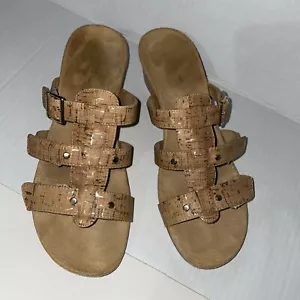 Vionic Radia Sandalen mit Korkkeilabsatz Größe 8 - Bild 1 von 9