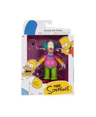 The Simpsons Wave 2 Krusty The Clown 5" Figure Jakks Pacific. READ DESCRIPTION!!