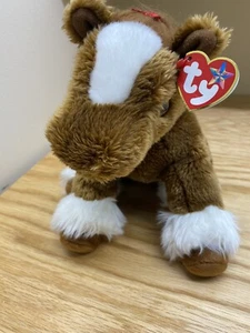 TY BEANIE BUDDY HOOFER - BROWN HORSE - MINT CONDITION - RETIRED WITH TAGS - Picture 1 of 9