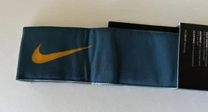 Nike Dri-FIT Head Tie Headband Nightshade / Canyon Gold Tennis Basketball RARE - Picture 1 of 9