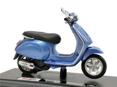 MAISTO 1:18 Vespa Primavera 150 MOTORCYCLE BIKE DIECAST MODEL TOY NEW IN BOX - Image 1 of 3