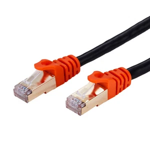 200FT CAT7 SFTP Outdoor Ethernet Patch Cable 26AWG 600MHz OFC LAN Network Wire - Picture 1 of 5