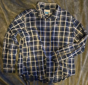 Columbia - Manga Larga - Azul y Blanco - Franela - Talla 2XL - Abotonable - Imagen 1 de 4