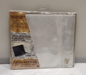 Architexture 6” x 6” Scrapbook Page Protectors 1 package with 10 pages - Picture 1 of 4