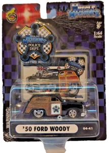 FUNLINE MUSCLE MACHINES POLICE DEPT. '50 FORD WOODY - Picture 1 of 2