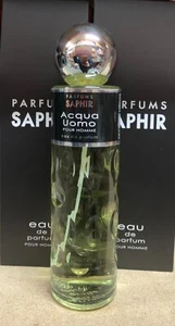 Perfumes SAPHIR ACQUA UOMO para hombre 200 ml NUEVA SIN USO - Picture 1 of 2