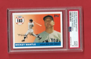 Topps 2006 Home Run History Baseball Grade #183 Mickey Mantle PSA 9 - Bild 1 von 3