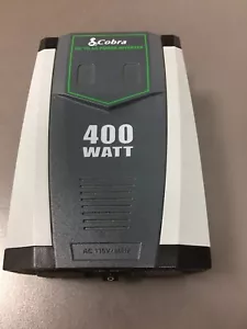 Cobra Model # CPI490 400W Power Inverter, DC to AC Power Inverter, NO CABLES - Picture 1 of 4