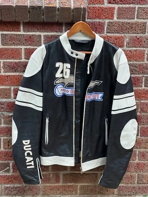 Ducati Performance Vintage Moto 26 Leather Jacket  - Imagem 1 de 4