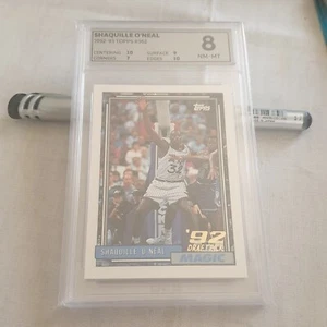 1992 Topps Shaquille O'Neal Rookie Card - L.A. Lakers - OCE 8 - Bild 1 von 1