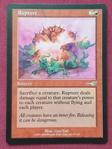 Magic The Gathering NEMESIS RUPTURE red card MTG - Bild 1 von 2