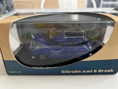 Citroën AMI 6 Break « Garage Citroën » - 1/43 Parfait état - Photo 1/2