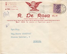 TE0243 - ATRI TERAMO - BUSTA PUBBLICITARIA LIQUIRIZIA DE ROSA 1959