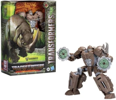 Transformers Rhinox Actionfigur Nashorn Rise of The Beast Voyager Class Hasbro - Bild 1 von 4