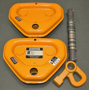 Harrington Manual Push Trolley PTF2020, 2 Ton / 4000 lbs, for Hoist, Flat Beam - Picture 1 of 11