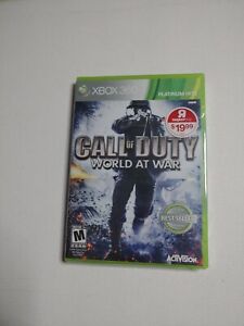 Call of Duty World at War (Microsoft Xbox 360 Platinum Hits) Factory Sealed