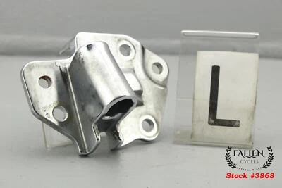 Harley Electra 2012 deslizamiento lateral patada Jiffy soporte de montaje cromado Foto 1 de 4