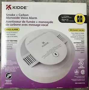 Kidde 900-CUDR-VCA Smoke & Carbon Monoxide Detector Voice Alarm Battery Powered - Picture 1 of 4