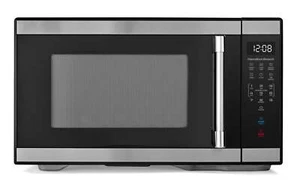 Beach 1.1 cu ft Countertop Microwave Oven, Black and Stainless Steel - Picture 1 of 5