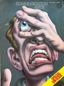 Communication Arts Magazine Vol. 13 No. 4 1971 'Sin Issue' Robert Grossman cover - Picture 1 of 1