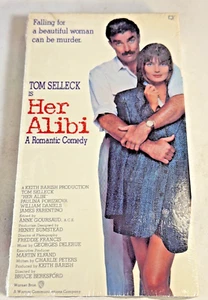 TOM SELLICK HER ALIBI SEALED VHS RARE MAGNUM PI - Picture 1 of 4