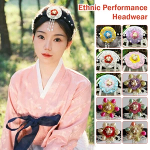 Accesorios para el cabello Hanbok folclóricos coreanos bandas para el cabello escenario rendimiento étnico ropa - Imagen 1 de 34