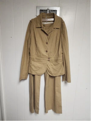 Tapemeasure / anthropologie linen pant suit - Image 1 of 4
