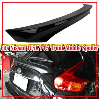 12-18 Fits Nissan JUKE F15 SUV Hatchback 5DR Trunk Middle Spoiler Paint Black - Image 1 of 4