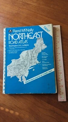 Mapa de carreteras del noreste Atlas Washington DC a Maine Foto 1 de 4
