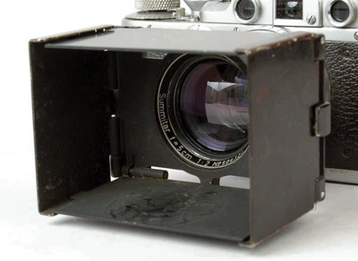 Pantalla de lente Leitz Leica para Summitar f2 de 50 mm, temprana, no SOOPD, ¿rara? Foto 1 de 4