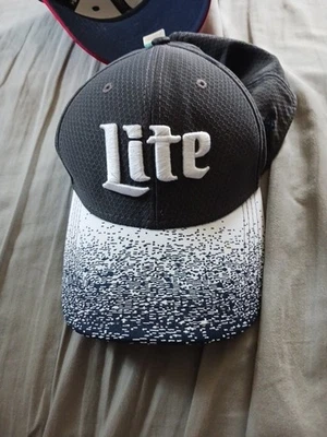 Men's New Era 39thirty NASCAR Brad Keselowski Miller Lite Hat - Image 1 of 3