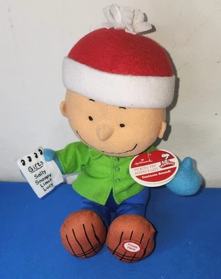 Peanuts Talking Charlie Brown Plush Picking the Perfect Gift 10” - Image 1 of 2