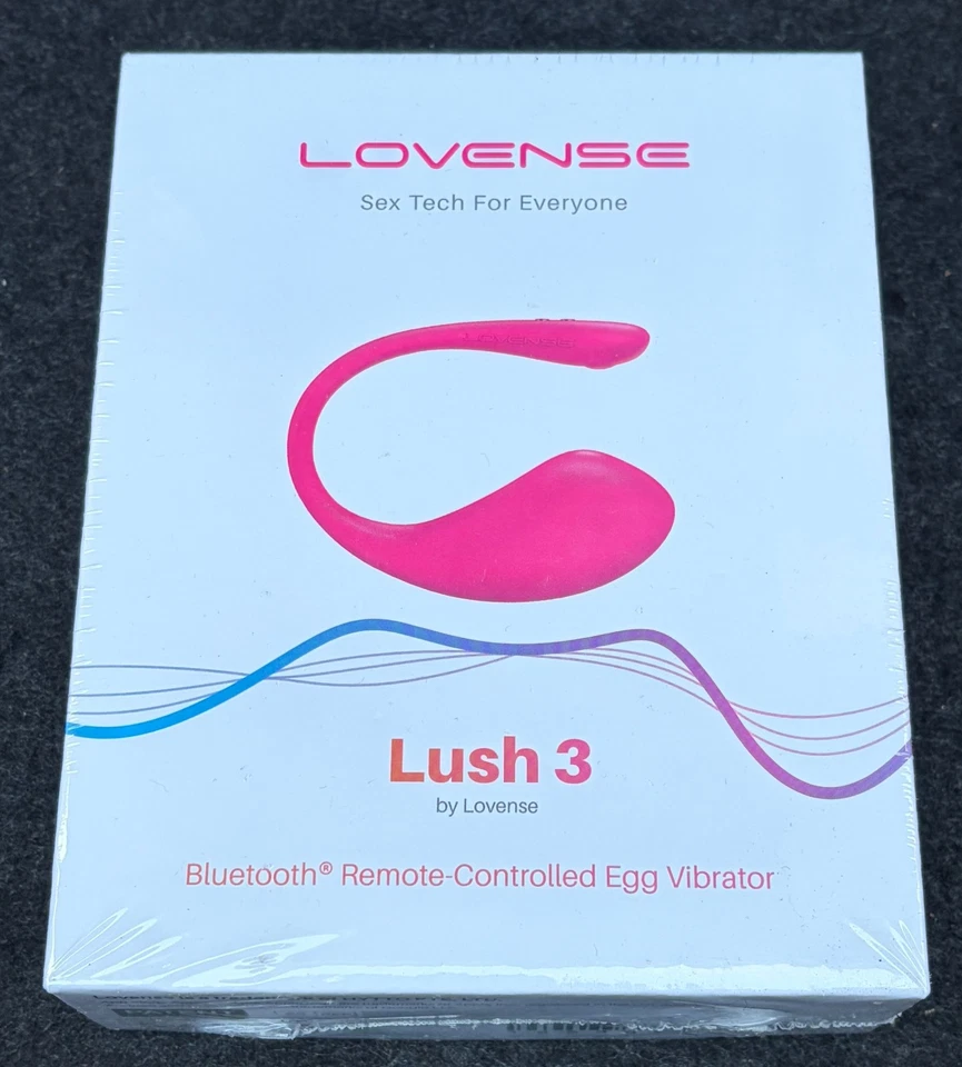 Vibrador Lovense Lush 3 - Bluetooth controle remoto ovo rosa - Imagem 1 de 2