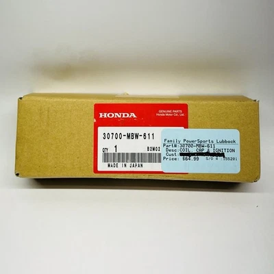 HONDA 30700-MBW-611 2002 CBR600 F4i IGNITION COIL SPARK PLUG CAPS Foto 1 de 2