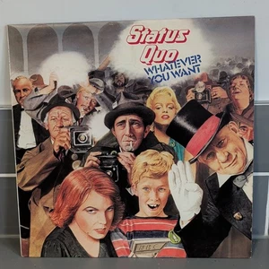 STATUS QUO - WHATEVER YOU WANT 1979 UK 1st VINYL LP VERTIGO 9102 037 EX/VG+ - Picture 1 of 10