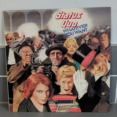 STATUS QUO - WHATEVER YOU WANT 1979 UK 1st VINYL LP VERTIGO 9102 037 EX/VG+ - Image 1 of 4