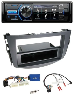 JVC Bluetooth Lenkrad USB DAB Autoradio für Toyota RAV-4 2011-2013 - Bild 1 von 4