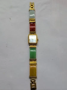 Reloj de cuarzo marca Nature de colección para mujer con pulsera de piedras de colores.Necesita batería - Imagen 1 de 5