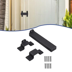 Forged Steel Increased Security Padlock Hole Adjustable Gate Mounting Plates - Picture 1 of 10