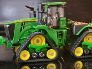 John Deere 9RX 640 Tracked 1/64 2022 Farm Show 🚜 And 637 Disk # 1 of 6000 A3 - Picture 1 of 12