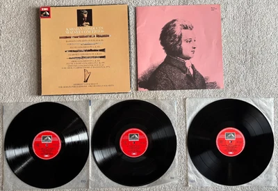 Mozart- Wind Concertos - Karajan - EMI 3x stereo LP box SLS 817 - Image 1 of 3