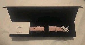 COACH APPLE WATCH STRAP Womens:NIB LEATHER: AURORA 38mm MSRP $150 - Picture 1 of 6