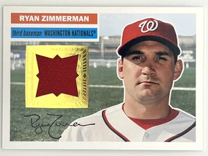 2012 Topps Archives - 1956 Relics Ryan Zimmerman #56R-RZ (MEM) - Picture 1 of 2