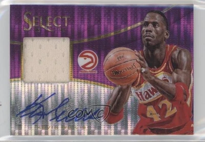 Camiseta deportiva Panini Select 2013-14 automática púrpura Prizm/49 Kevin Willis #13 automática Foto 1 de 2