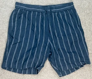 Vince Men's Windsor Striped Drawstring Waist Shorts Size Medium - Picture 1 of 7