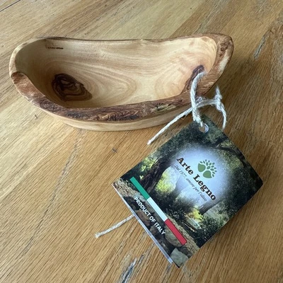 Оливковое дерево Италия закуска погружение специи ювелирных изделий блюдо чаша мыло от Arte Legno - Изображение 1 из 4