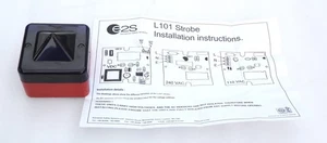 E2S L101 STROBE BLUE FOR ER. ALARM PHOTOELECTRIC SENSOR 230VAC 50HZ/60HZ 32 MA - Picture 1 of 9